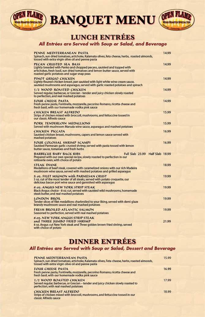 Open Flame Restaurant Banquet Menu open-flame-restaurant-banquet-menu