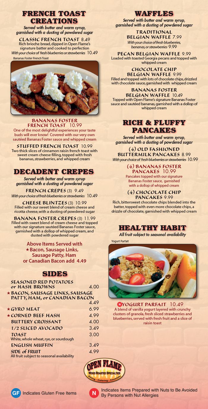 French Toast Restaurant Menu delicieux recette